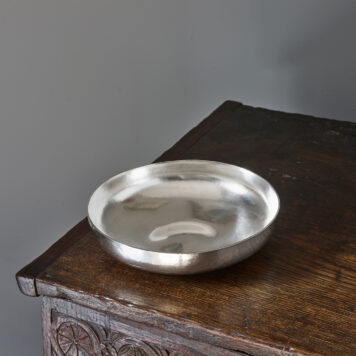 Hammer Raised Silver Vessel