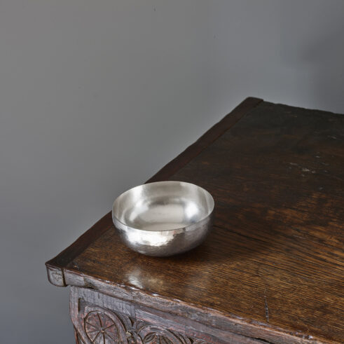 Hammer Raised Shallow Bowl
