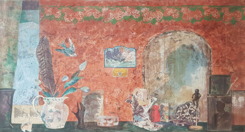Interior with Passing Figure
