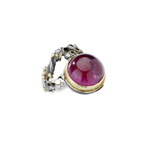 Pink Tourmaline Ring