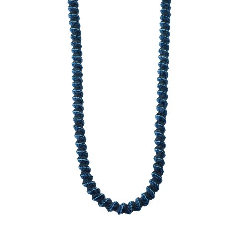 Blue/Teal Rope Necklace