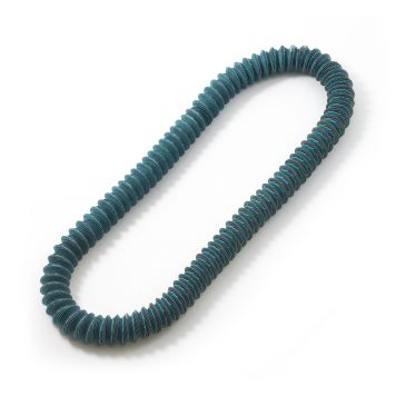 Greenish Blue Twisted Necklace