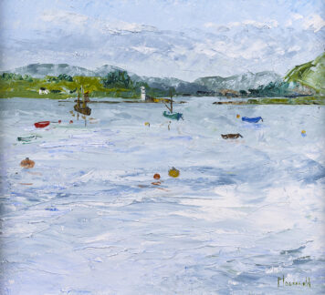 Anchored off Port Appin, June