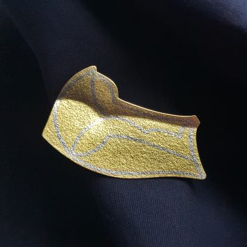 Gold & Platinum Brooch I, Modi Series 2