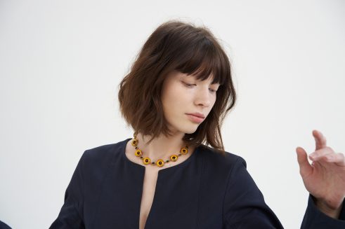 Night Owl Necklace, Journey Through Glass Series