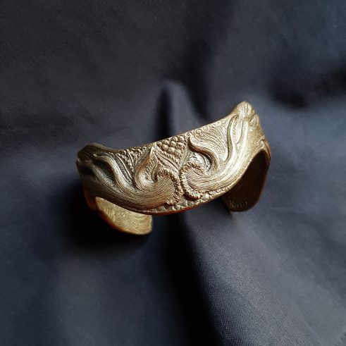 Antlers & Rowan Bronze Bangle