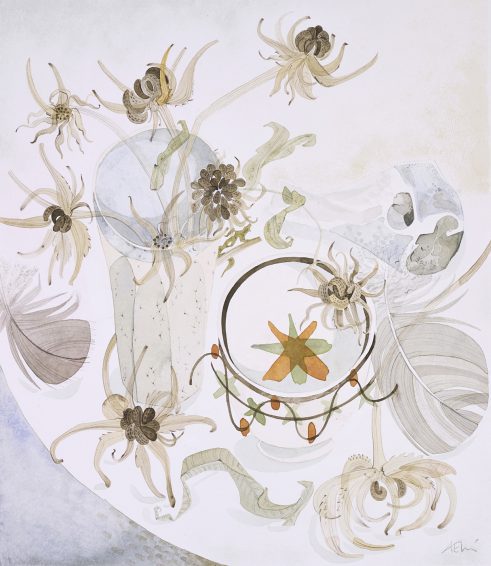 Calendula, Teabowl and Flint