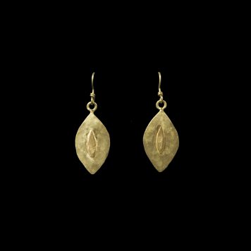 Leaf Shaped Earrings