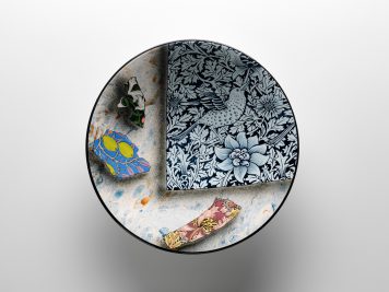 William Morris Bird and Anemone Fragment Bowl