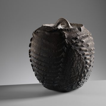 Skeleton Shore’, Lidded Erosion Jar