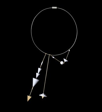 Three Cone Necklace, Wedgwood Series