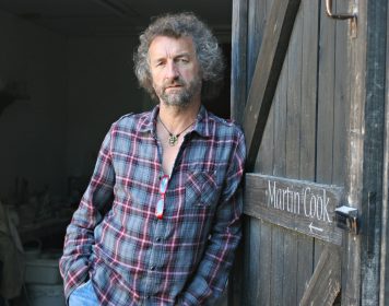 Martin Cook in his Buckinghamshire studio