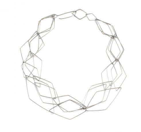 Short Irregular Fankle Necklace with 3 Layers