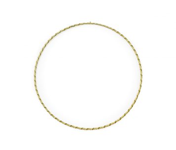 Narrow Striptwist Necklace