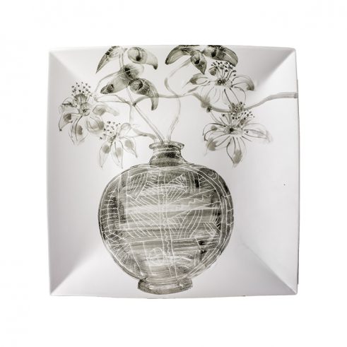 Korean Vase Square Platter