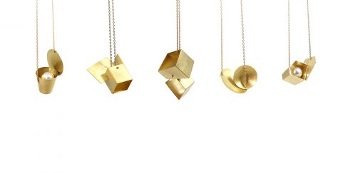 Collection of Necklaces with Claspless Connection