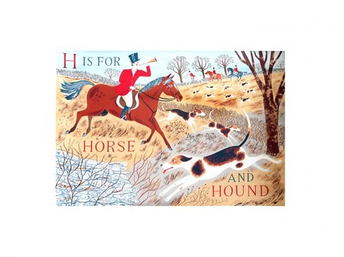 H is for Horse and Hound