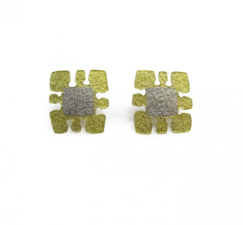 Gold and Platinum Studs ‘Aleatoric Series’