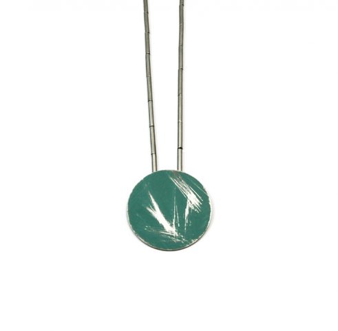 Small Green Dreich Necklace with Tubing