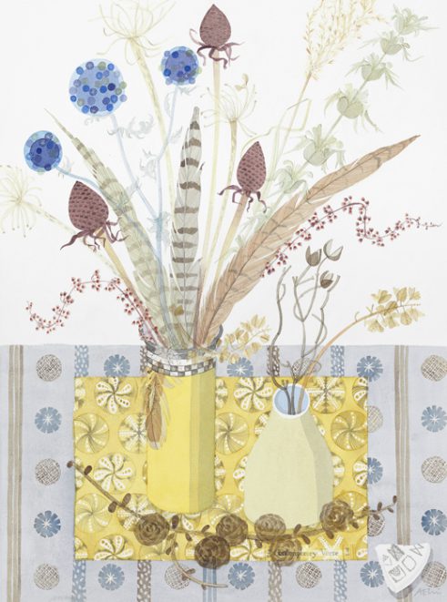 Spey Still Life with Yellow Book