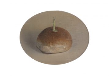 Bread as Cake (roll version), 2015