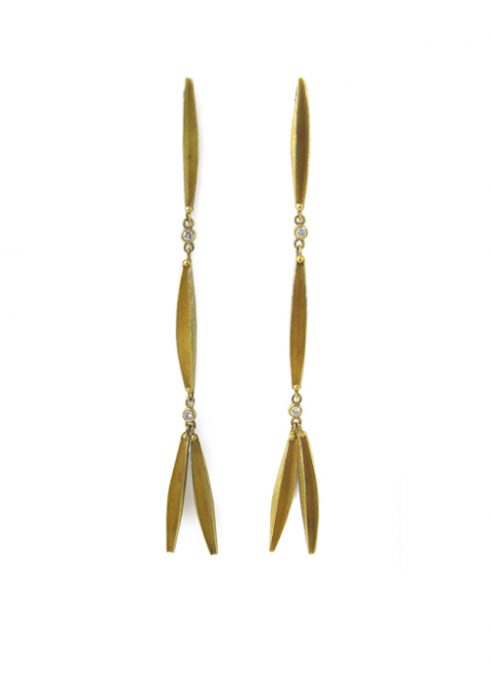 Earrings (4 diamonds)