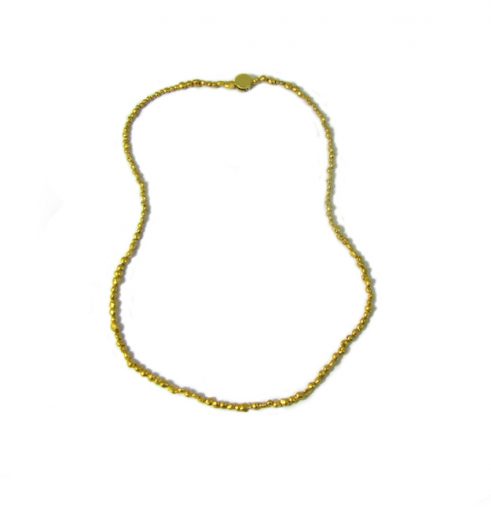 Gold Nugget Necklace