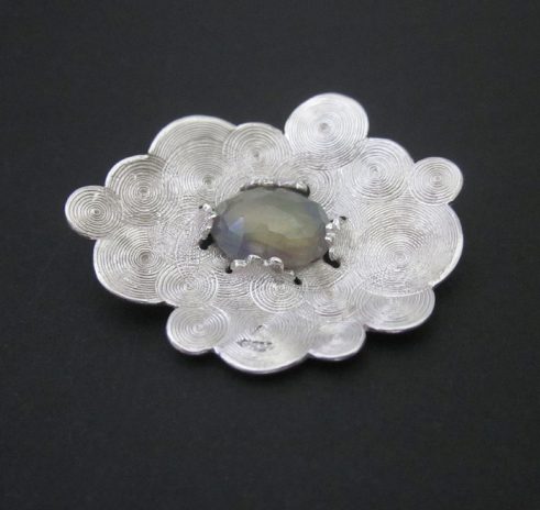 Cloud Brooch