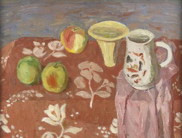 Still Life with Jug and Apples