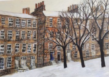 Winter Afternoon, Scotland Street