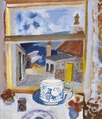 Sandend Window with a Cup