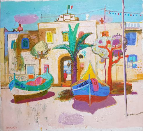 Beached Boats, Marsalox, Malta