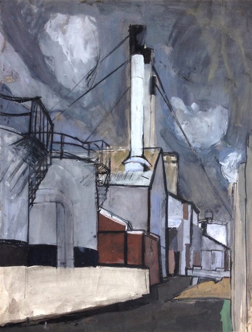 White Chimney Stacks, Ardrossan