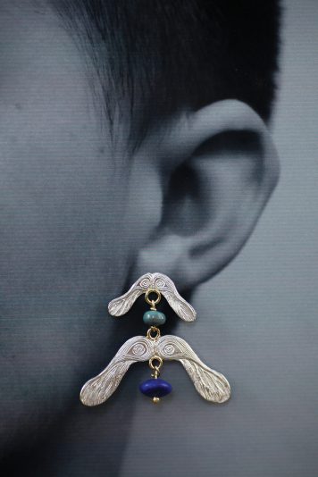 Maple Seed Wing Earrings