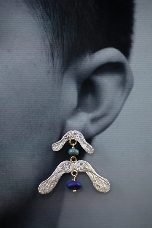 Maple Seed Wing Earrings