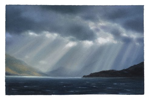 Advancing Light, Crepuscular Rays series no 3, 2019