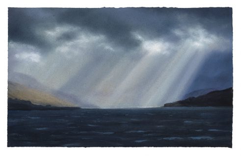 Flooded, Crepuscular Rays series no 14