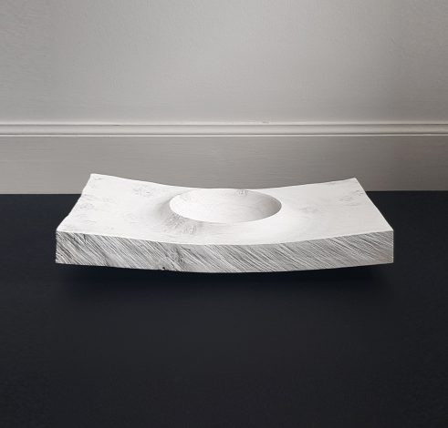 Bleached Dish with Crater