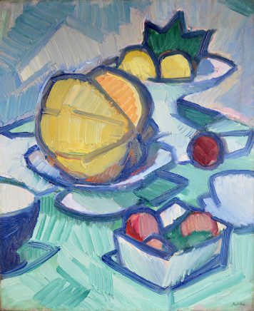 Still Life with Melon and Fruit
