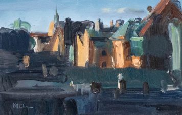 Evening Light, Stockholm Old Town