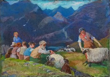 Sheep Shearers, Skye