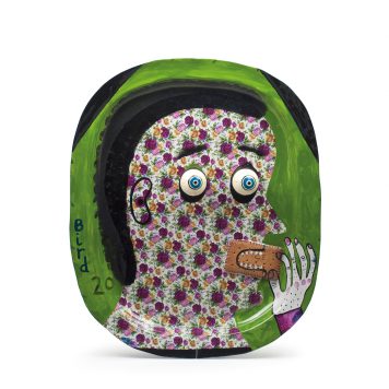 Man With Biscuit Plate