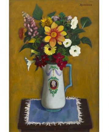 Flowers in a White Jug