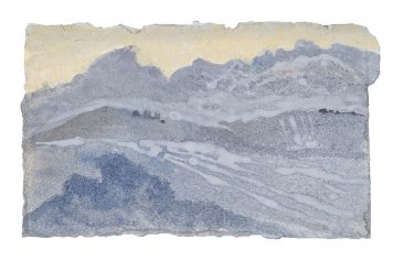 Mountain Landscape, Sicily, Evening