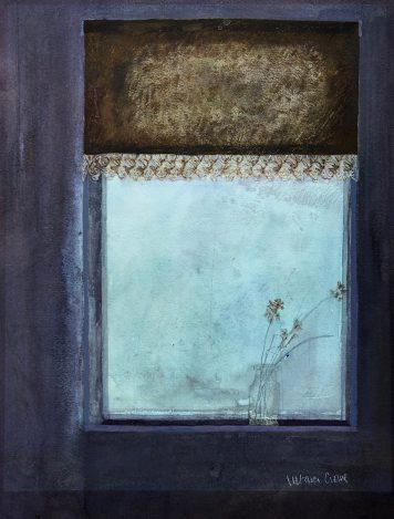 Flowers in a Foggy Window (Monksview Cottage)