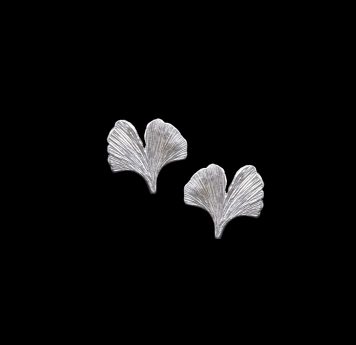 Ginkgo Leaf Earrings