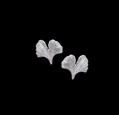 Ginkgo Leaf Earrings