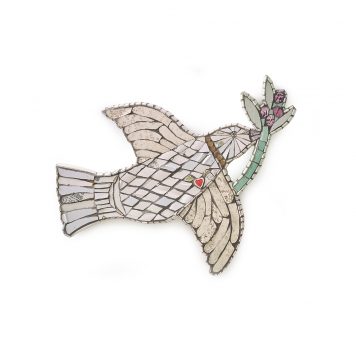 Dove with Olive Branch (Olea europae)