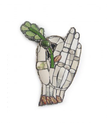 Acorn, Steep Bark, Oak (Quercus robur) – Hand