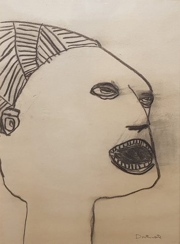 Open Mouthed Figure
